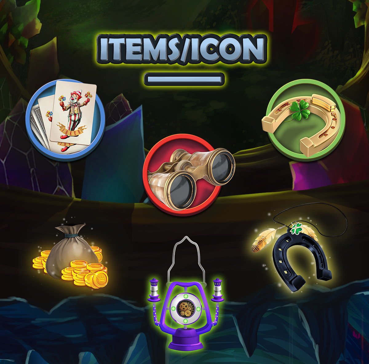 These beautifully illustrated icons come to life with amazing detail, making the game more immersive.