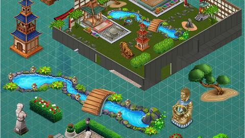 The Museum Adventure Zen Garden Room Game Assets are a beautiful set of stylized game assets perfect for creating a zen garden room in your game. 